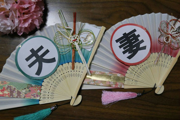 和装前撮り,手作りアイテム