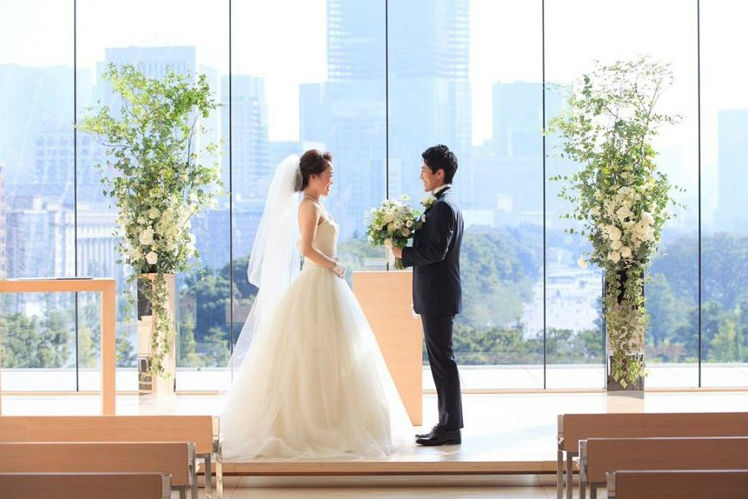 パレスホテル東京,結婚式,チャペル挙式