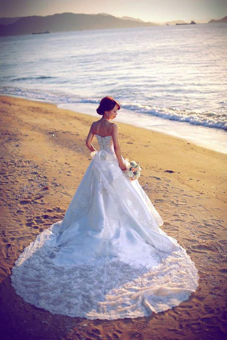 ウェディングドレス 前撮り フォト リゾートドレス 結婚式 パーティードレスフォーマル/ドレス