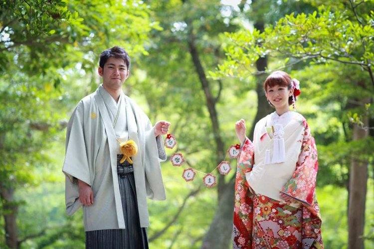 超定番 結婚しました 和ガーランド 和装 前撮り 結婚式 ウェルカムスペース