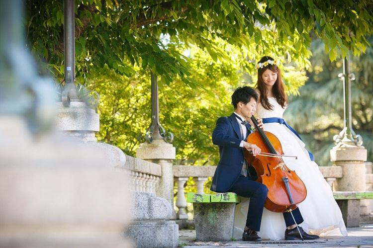 前撮り,the sky wedding,名古屋