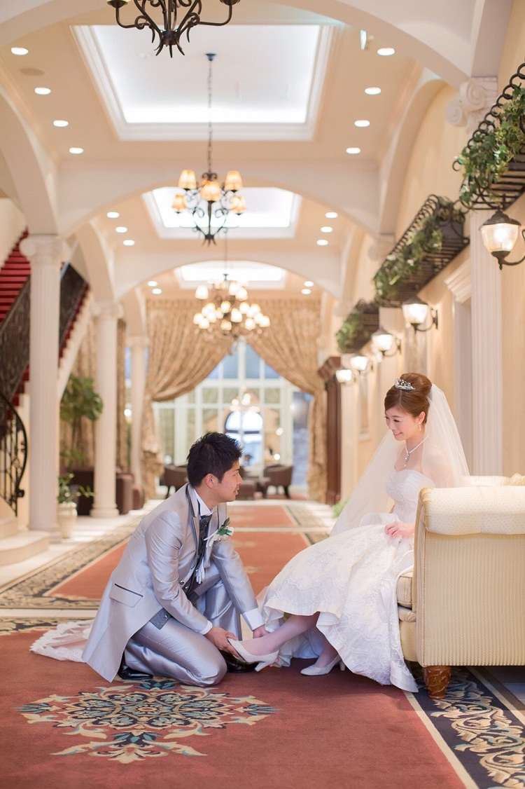 お姫様抱っこにベールインショットでプリンセス気分!大阪セント お姫様抱っこにベールインショットでプリンセス気分!大阪セント