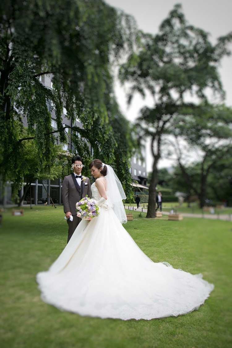 挙式当日フォトはコレ グランドプリンスホテル高輪での教会式 美花嫁図鑑 Farny ファーニー お洒落で可愛い花嫁レポが満載 Byプラコレ