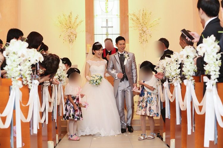 結婚式,ホテルインターコンチネンタル東京ベイで教会式,