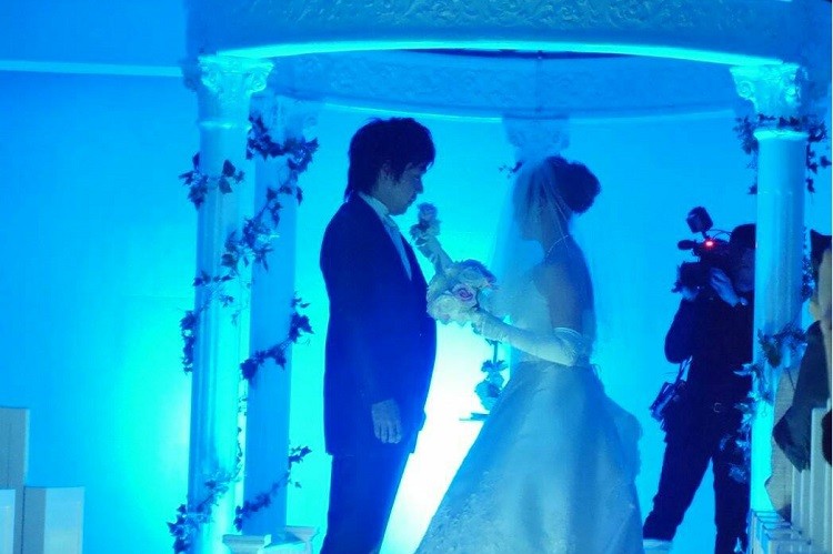 結婚式のブートニアセレモニーは練習の甲斐あってスムーズな進行