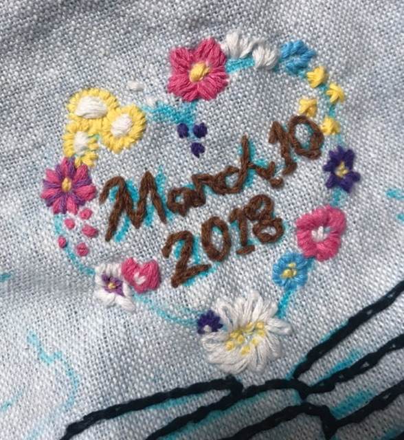 手作り オリジナルデザインの刺繍リングピローにチャレンジ 美花嫁図鑑 Farny ファーニー お洒落で可愛い花嫁レポが満載 Byプラコレ