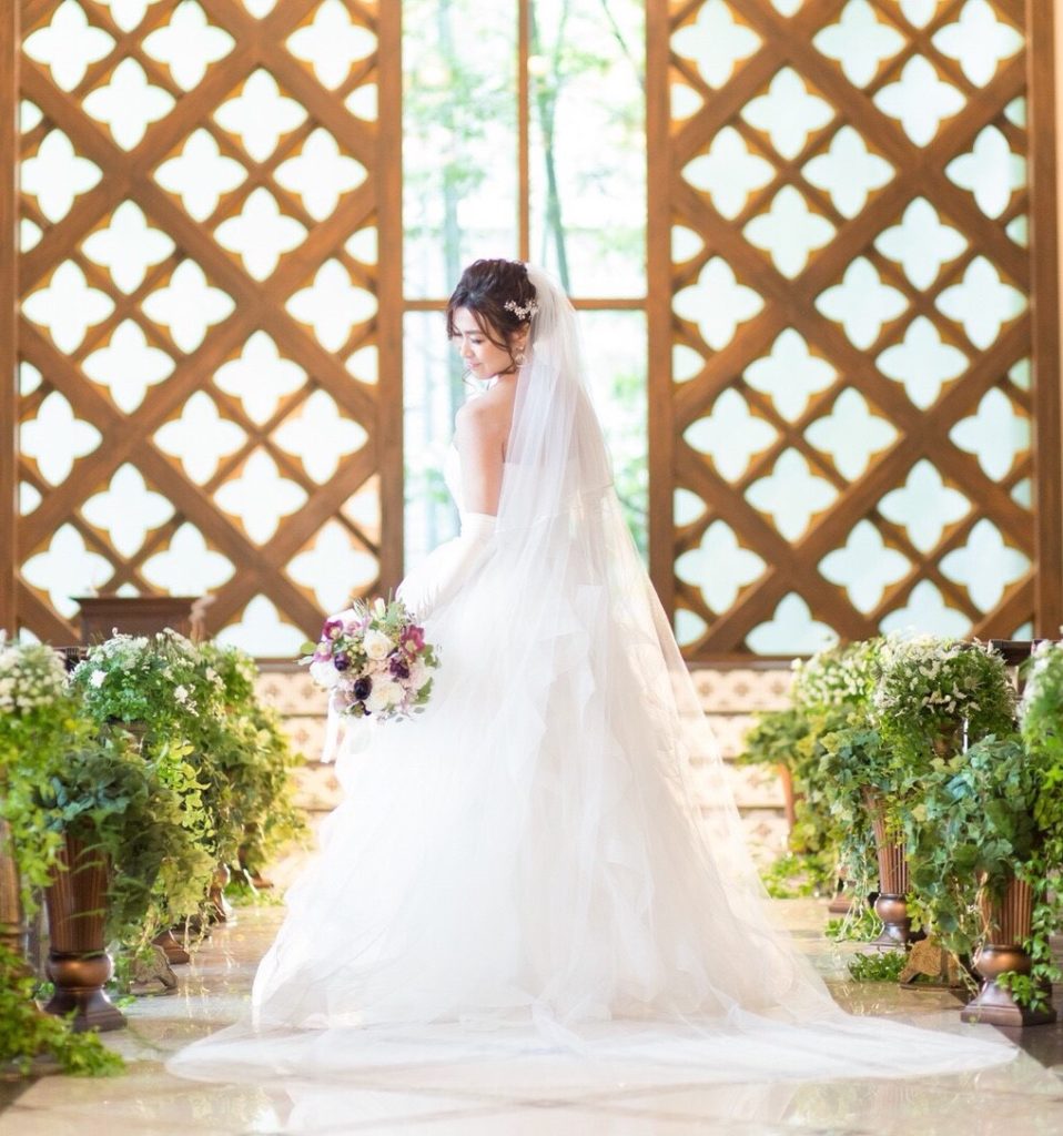 【ヴェール&パニエ付き】ウェディングドレス ルアナ⠀ヴェール&パニエ付き ヴェール&パニエ付き】ウェディングドレス ルアナ⠀ヴェール&パニエ