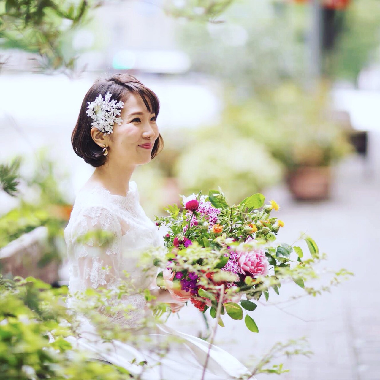 大人可愛い イメージに 挙式から二次会までのコーディネートをご紹介 美花嫁図鑑 Farny ファーニー お洒落で可愛い花嫁 レポが満載 Byプラコレ