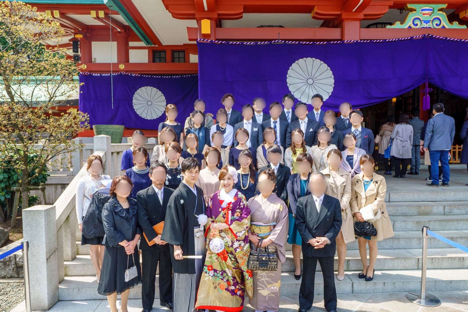 神社 結婚式 服装 親族