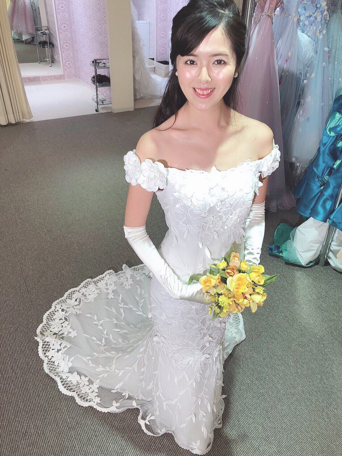 Yumi Katsuraのマーメイドドレス♥♡運命の一着の魅力をご紹介＊ | 美