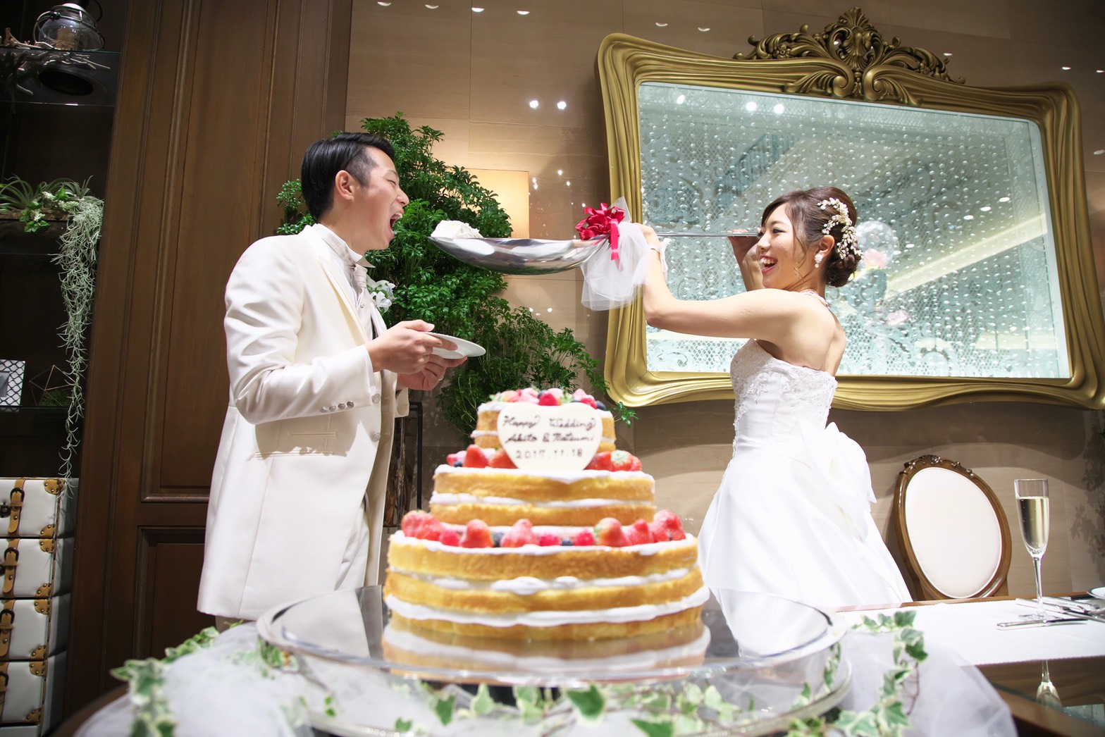 ビッグスプーン ファーストバイト 結婚式 | chicshabu.com