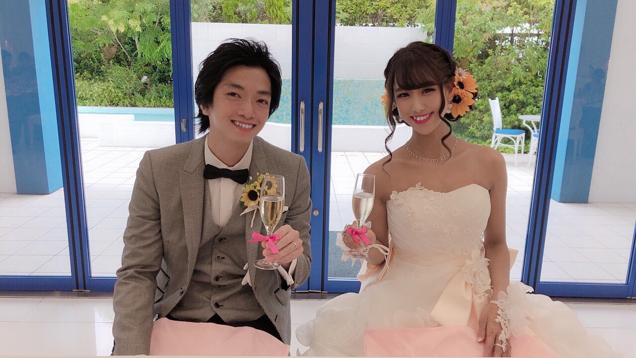 花嫁 髪型 ひまわり