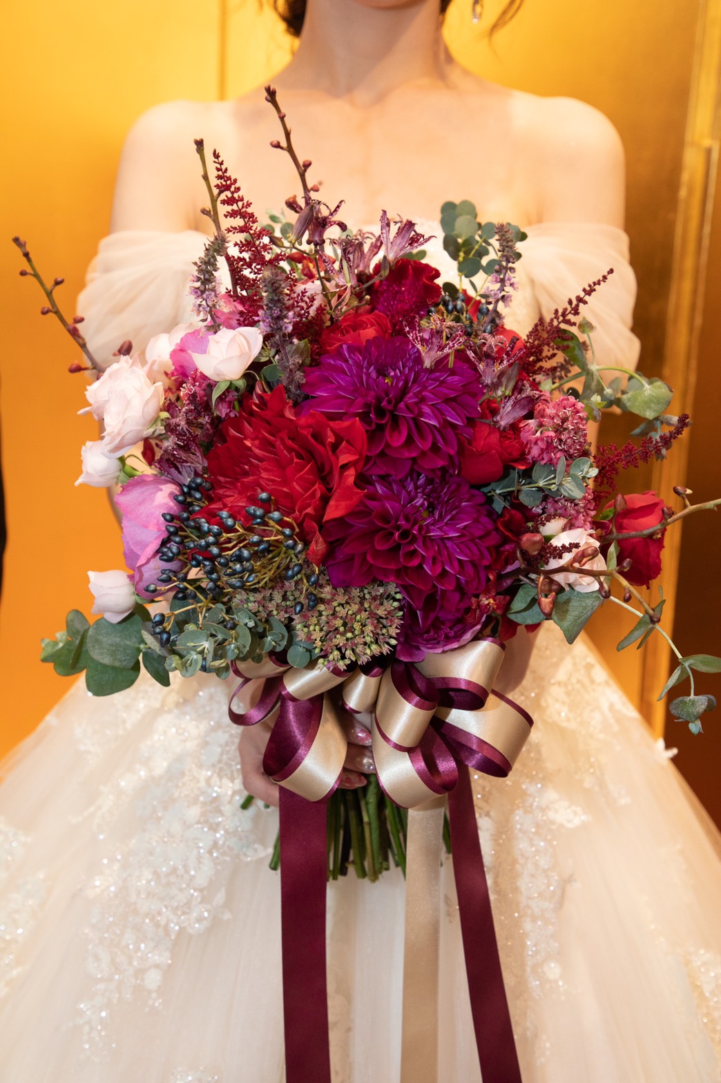 わたしの運命の花嫁コーディネート ブーケver 美花嫁図鑑 Farny ファーニー お洒落で可愛い花嫁レポが満載 Byプラコレ