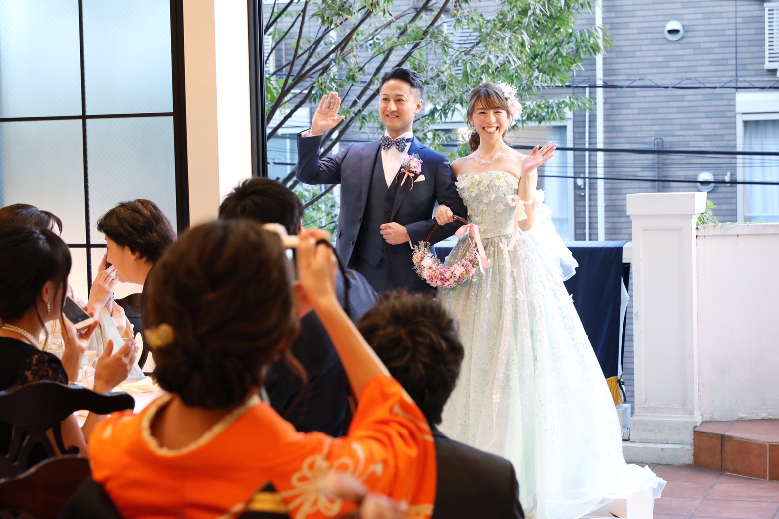 私たちらしく社交ダンスの余興も取り入れて..♡奇跡が重なった最高の結婚式披露宴レポをお披露目＊ 美花嫁図鑑