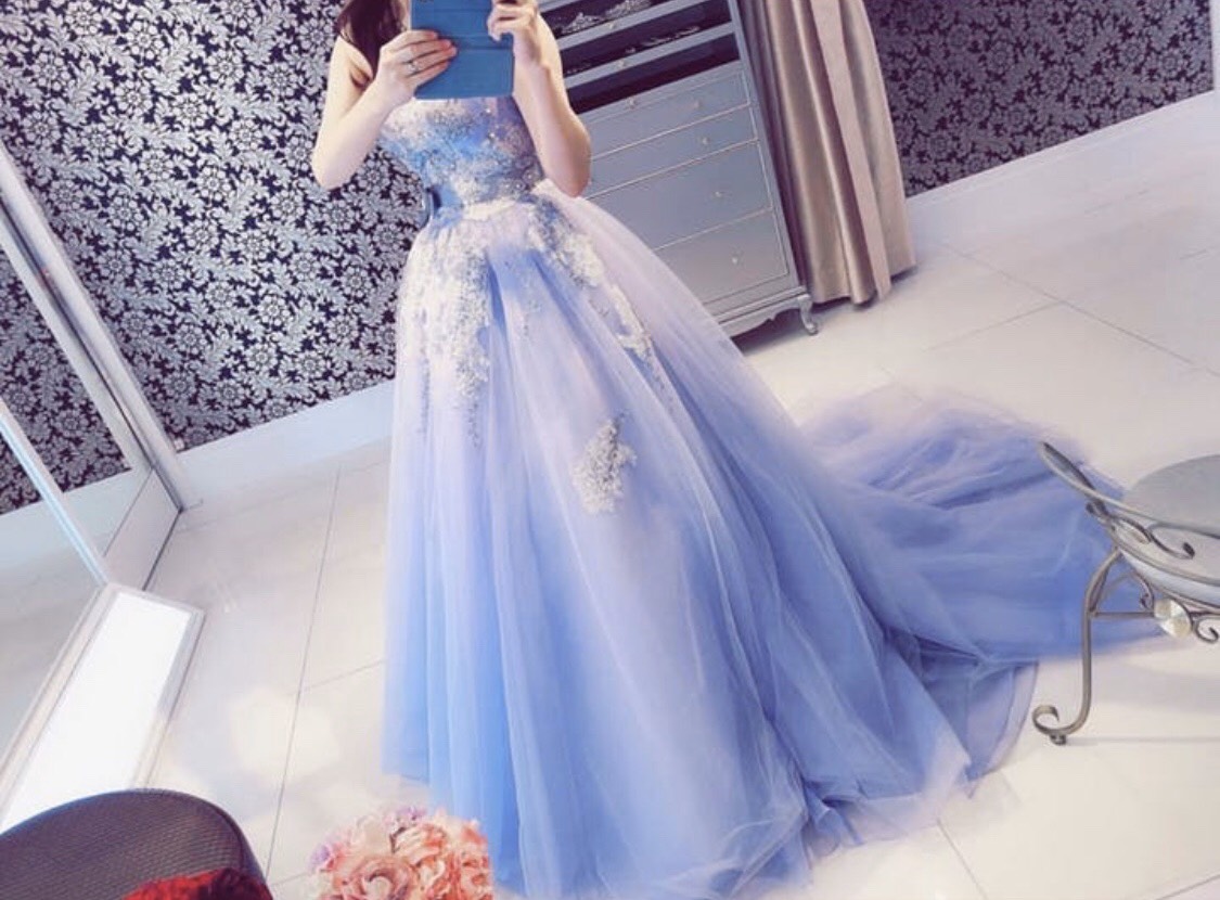 春らしいパステルカラーを中心に選んだ【カラードレス試着レポまとめ