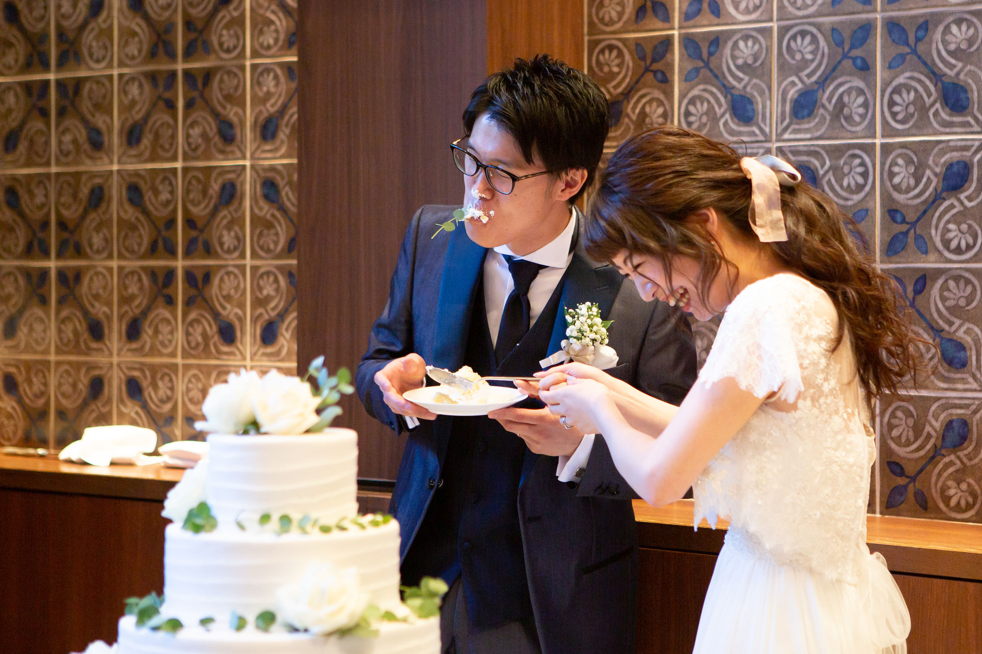 まるで同窓会のよう 大好きな方ばかりが集まったアットホームな披露宴レポ 美花嫁図鑑 Farny ファーニー お洒落で可愛い花嫁レポが満載 Byプラコレ