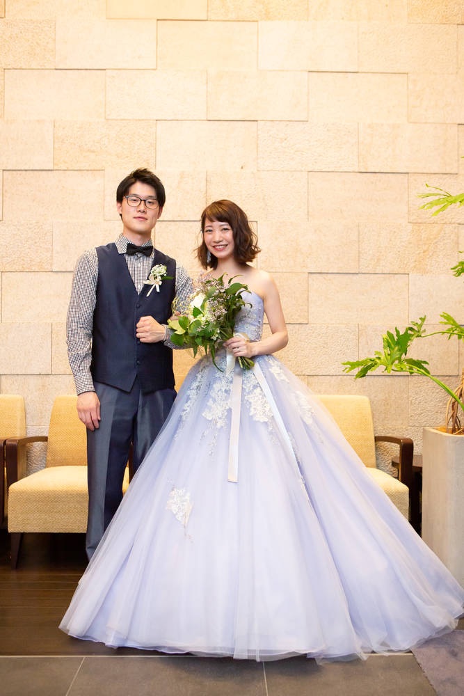 シンプルに、そしてお洒落に。こだわりの花嫁コーディネートを