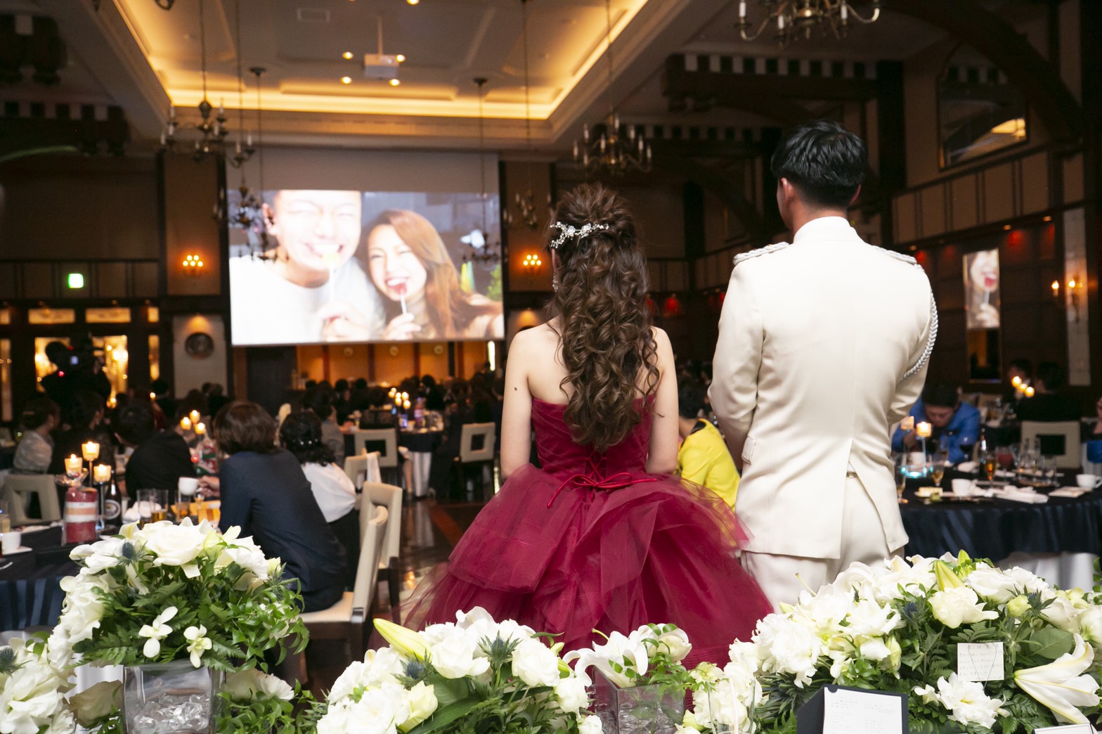ごんざれす　357.❤︎美女と野獣　赤　結婚式ウェルカムスペースまとめ売り Amazon.co.jp: ウエディング ウェルカムスペース まとめ売り