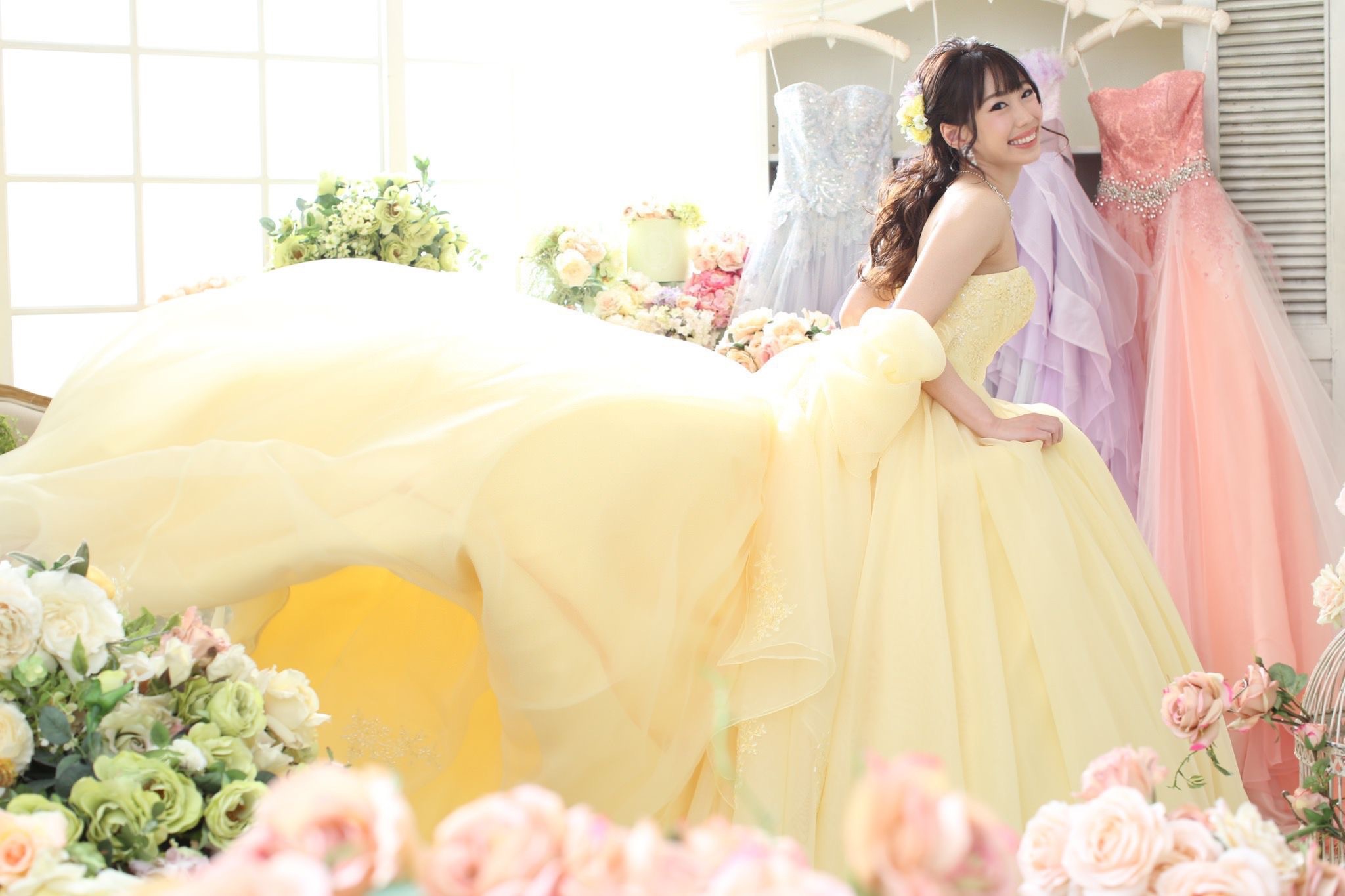 運命のドレス を着てソロフォトウエディング 原宿 スタジオaim 美花嫁図鑑 Farny ファーニー お洒落で可愛い花嫁レポが満載 Byプラコレ