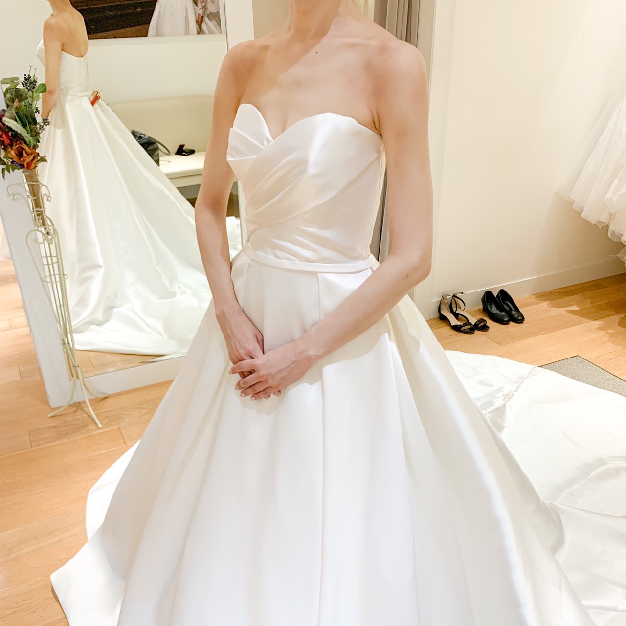 世界で愛されているドレスブランドPRONOVIAS(プロノビアス)での試着 