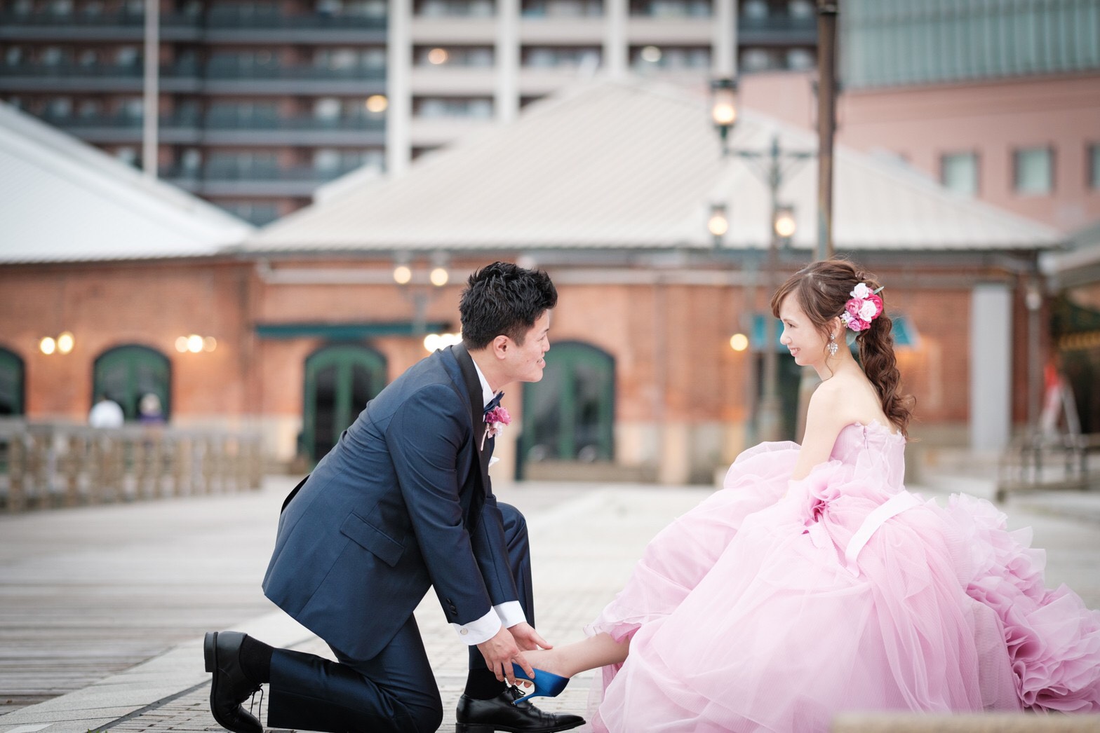 神戸】の街並みでロケーションフォトを♡憧れのドレスとヨーロッパの