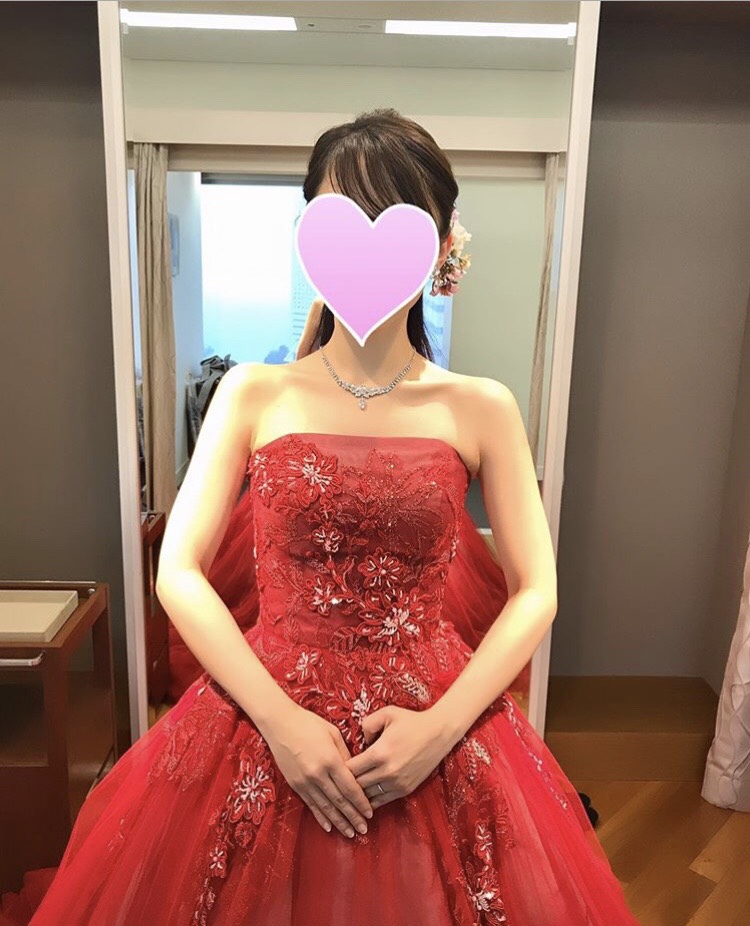 カラードレス試着レポ】TAKAMI BRIDALでのお気に入りカラー