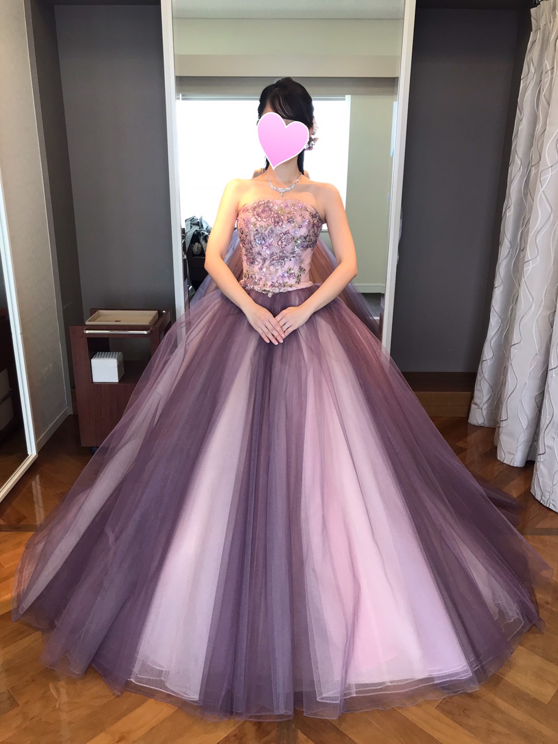 カラードレス試着レポ】TAKAMI BRIDALでのお気に入りカラードレス試着