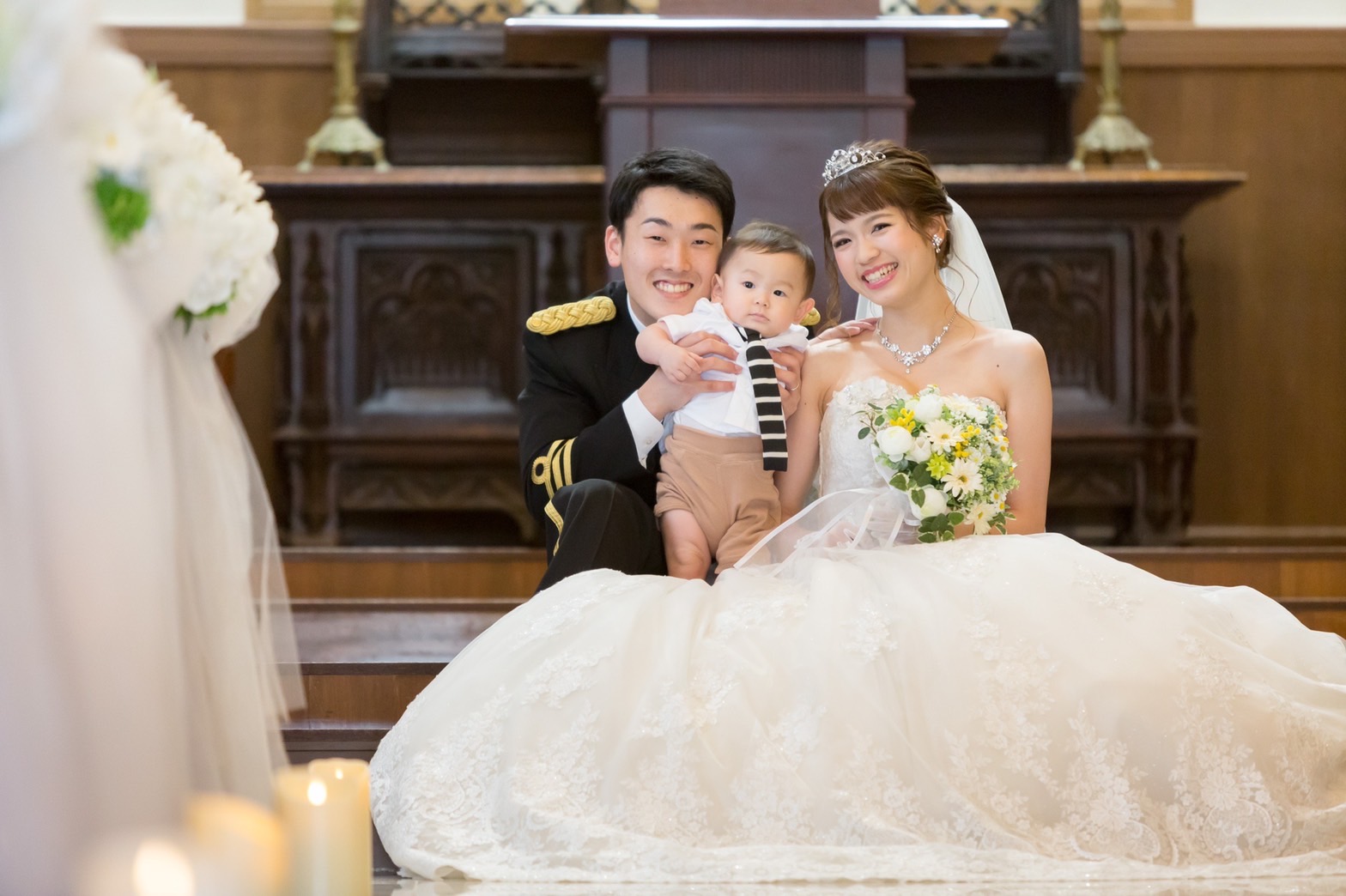 ウェディングドレスからカラードレス、家族フォトまで♡一生に一度の