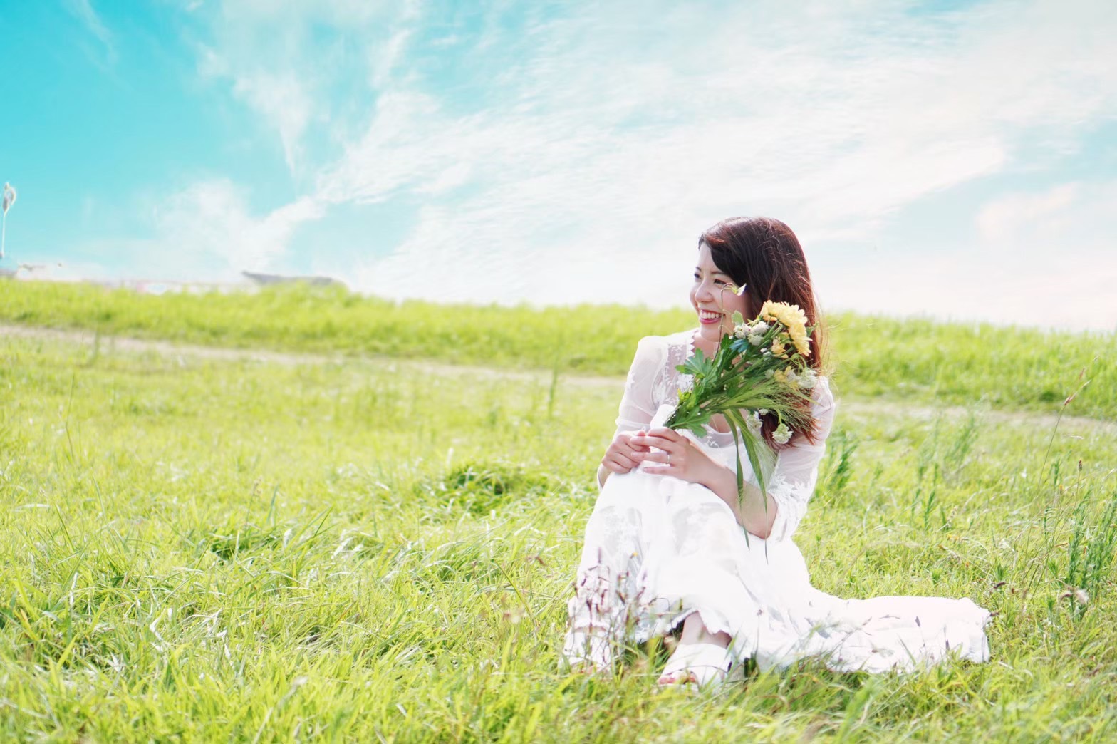 銚子の海水浴場 銚子マリーナ での洋装フォト撮影ෆこだわりのコーディネートもチェックしてみて 美花嫁図鑑 Farny ファーニー お洒落で可愛い花嫁レポが満載 Byプラコレ