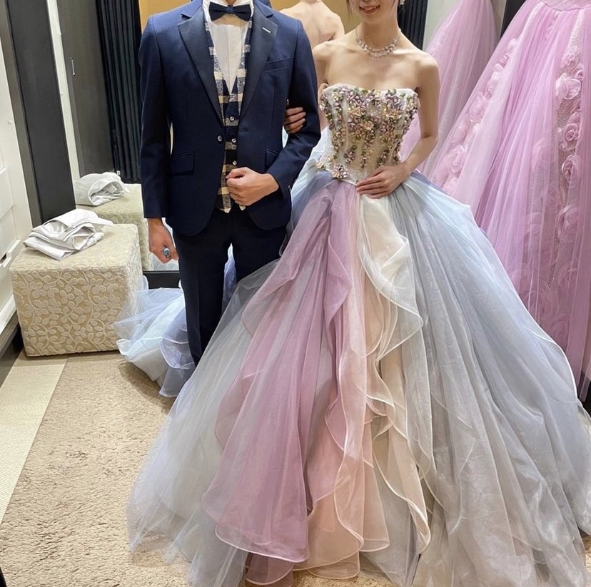 ピンク好き花嫁さま必見!!ピンク中心にボリュームたっぷりなカラー  