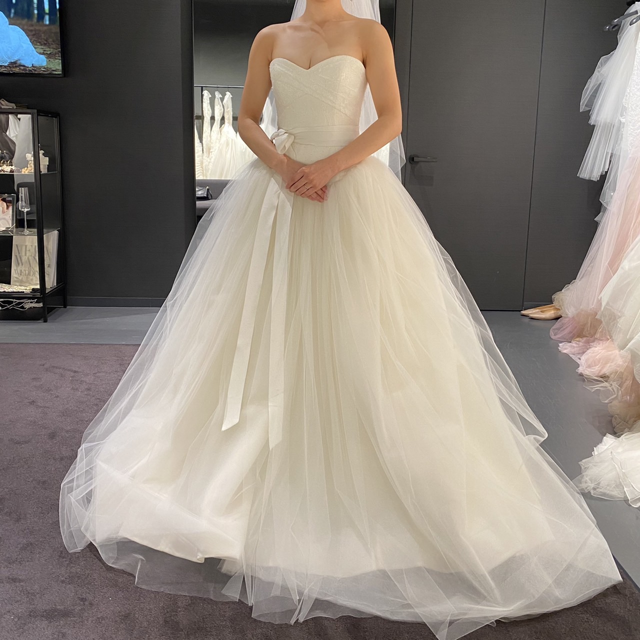WHITE by VERA WANG レースバレリーナ　ヴェラウォン　ドレス VERA WANG バレリーナ｜VERA WANG(ヴェラウォン)のウェディング
