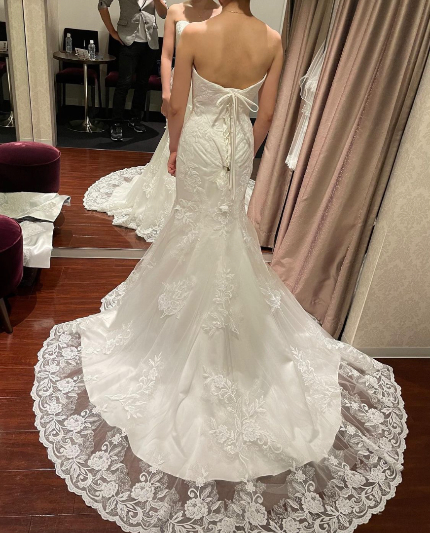 ELLE MARIAGE ウエディングドレス FLEUR - メルカリ