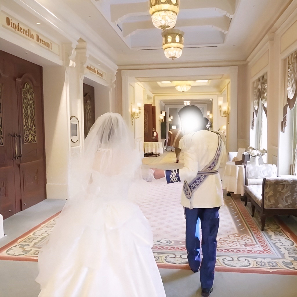 ディズニー・ロイヤルドリームウェディング レポ01 シンデレラ城の結婚