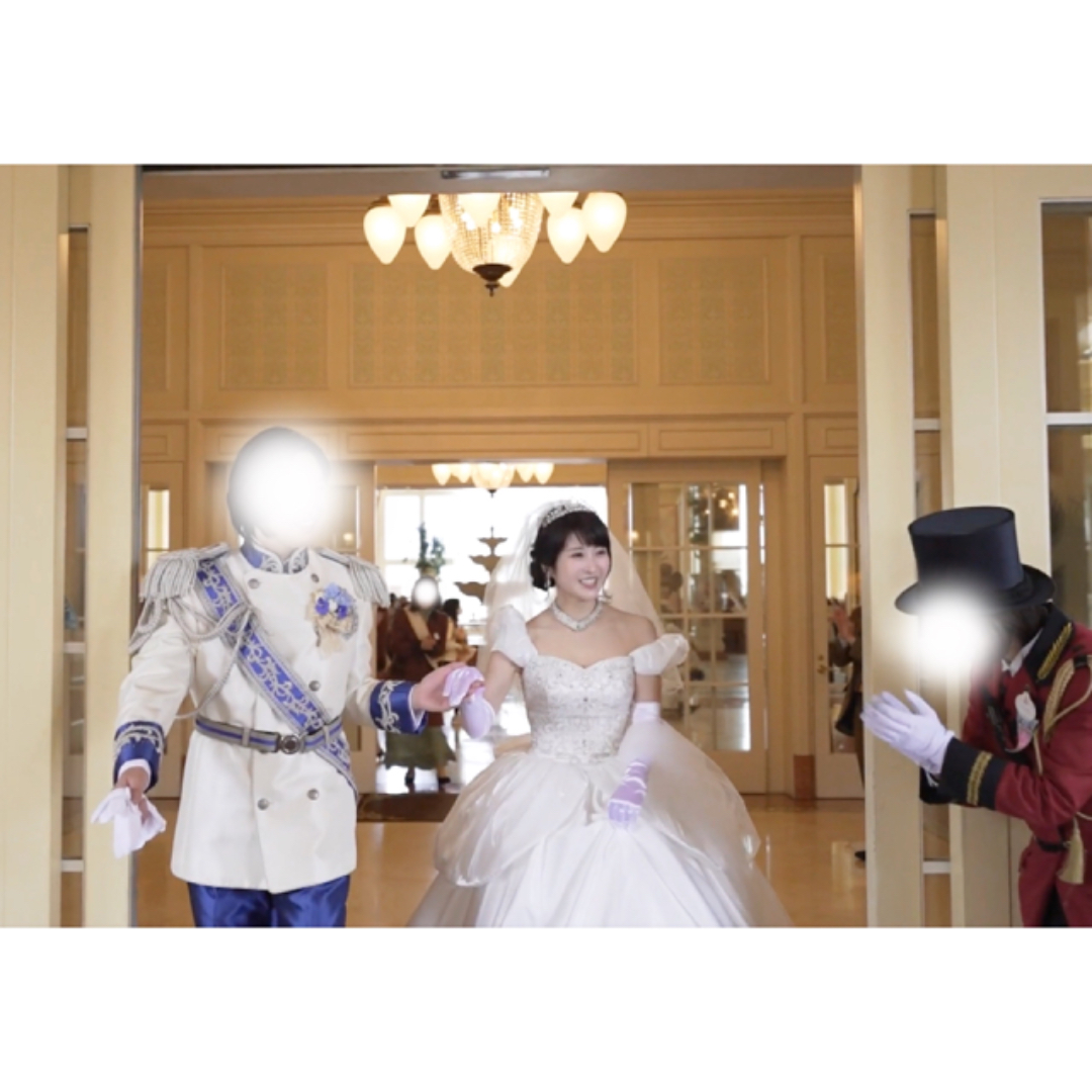 ディズニー・ロイヤルドリームウェディング レポ01 シンデレラ城の結婚