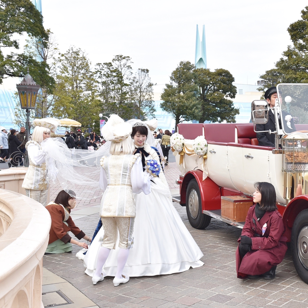 ディズニー・ロイヤルドリームウェディング レポ03ディズニーランド